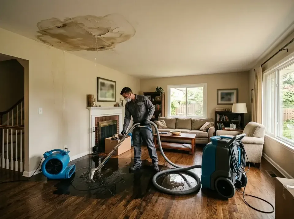 attic-pipe-burst-ceiling-drip-008 — frequently asked questions, Water Damage Restoration & Carpet Care in Carson, CA